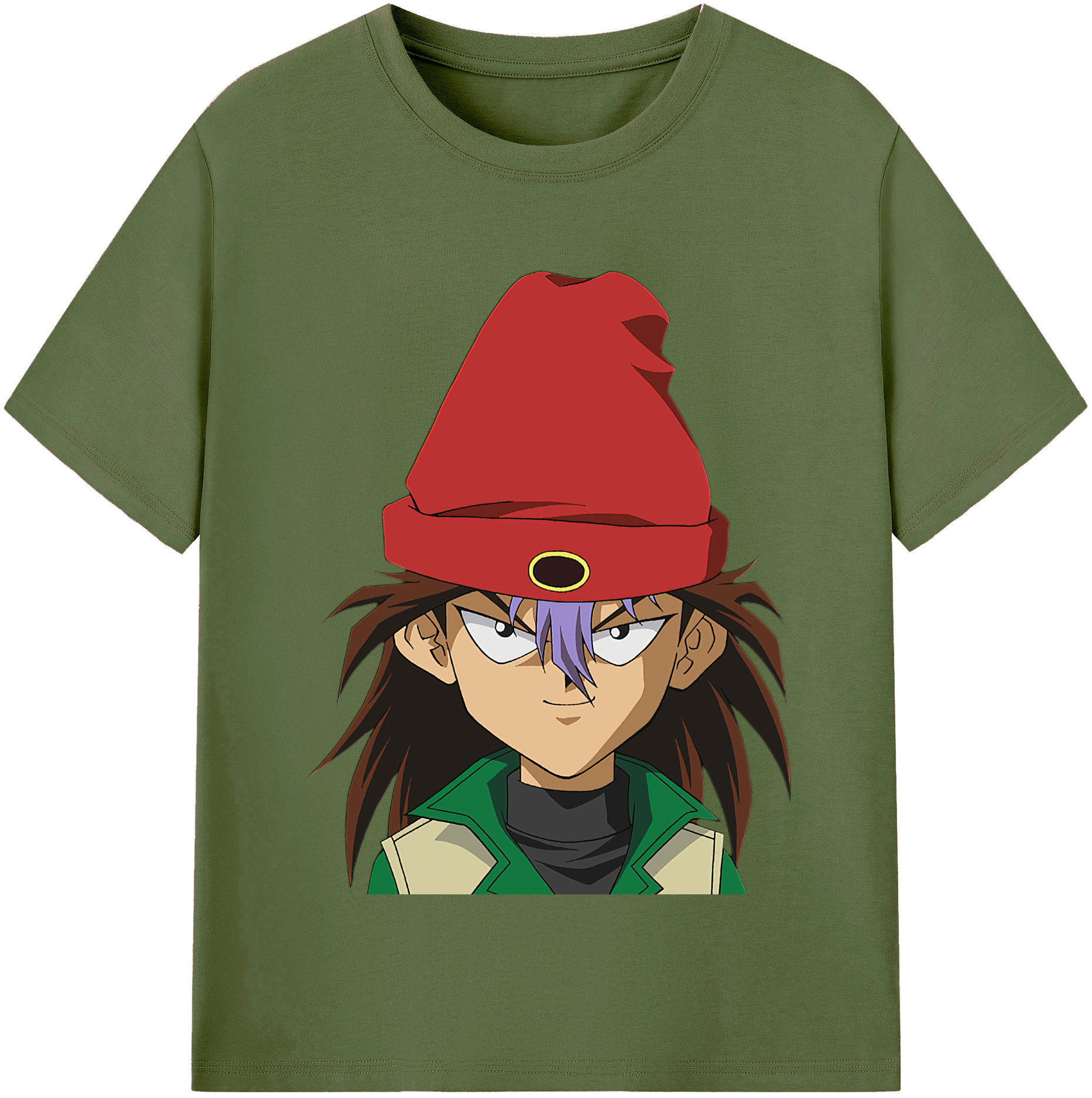 （画像用） 遊☆戯☆王 Yu-Gi-Oh! 綿100％半袖Tシャツ（フロントプリント）
